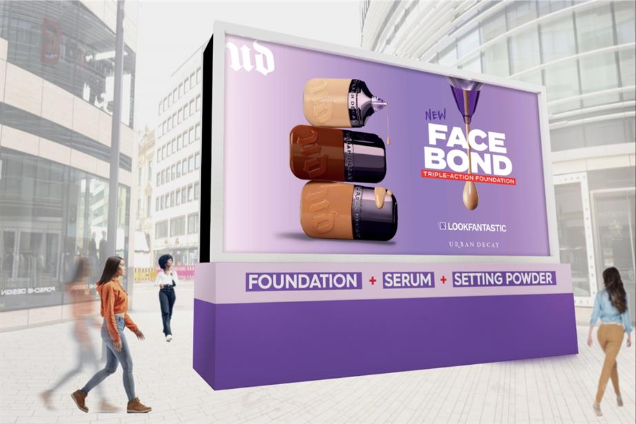 Urban Decay billboard experience