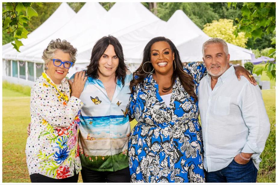 Hosts of The Great British Bake Off 2023