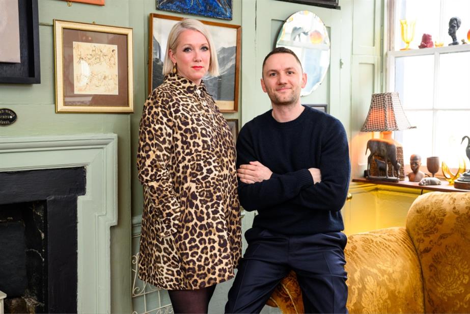 Karen Martin and David White