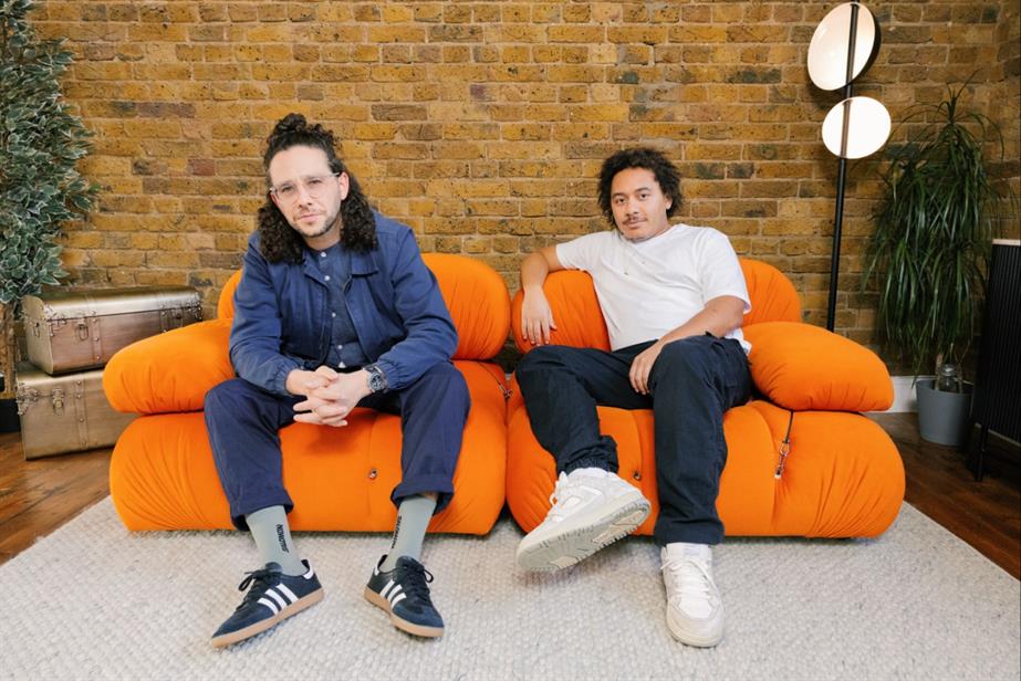 Jerome Botbol and Elliott Williams sitting together
