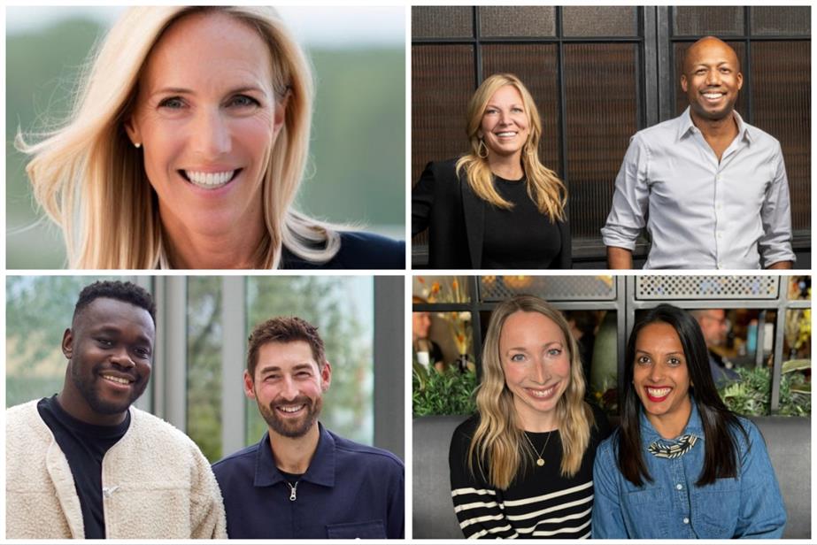 Clockwise from top left: Kate Alessi, Laura Maness, Conrad Persons, Kelly Badal, Sophie O’Brien, Matt Henry and Sam Regan Asante