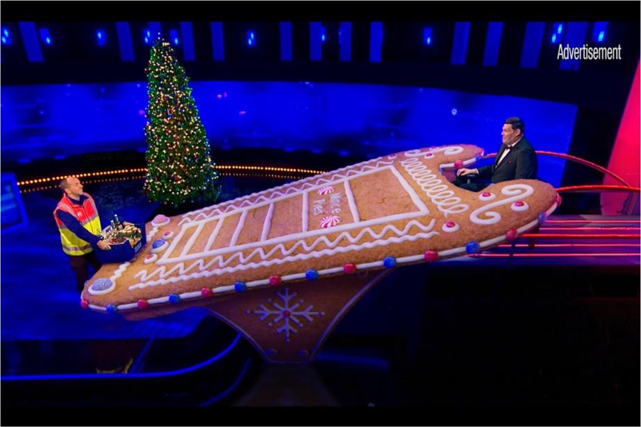 Tesco: Gingerbread takes over player's progress table on The Chase.
