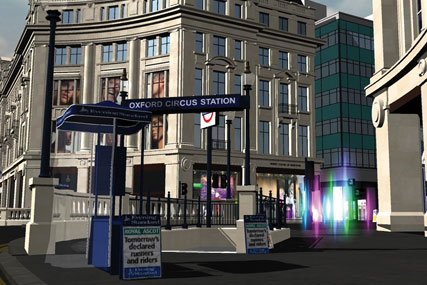 Near's recreation of London's West End