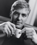 Clooney: starring in Nespresso ad