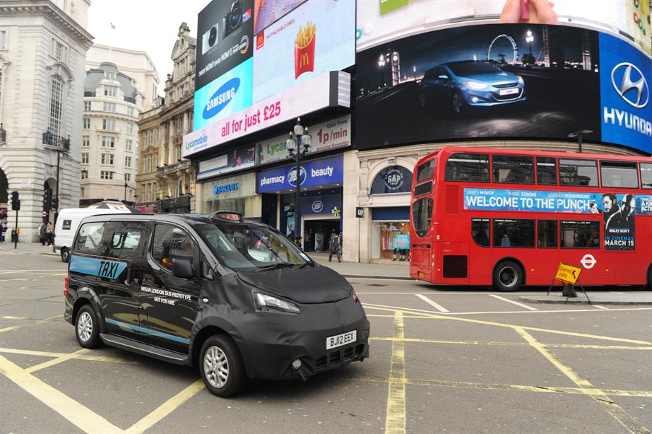 Nissan: new London taxi