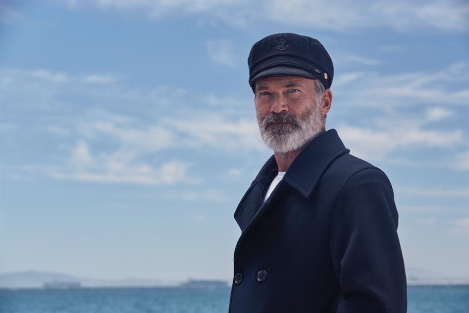 Nomad Foods' Captain Birds Eye looks at the camera