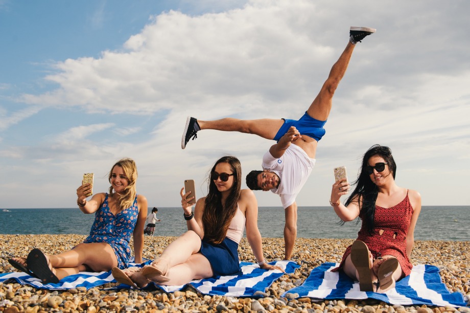 The GuyFi service will visit beaches around the UK 