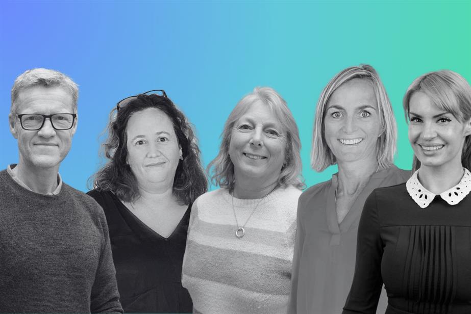 Liberty Hive's expanded leadership team, from left: Greg Broadbent, Laura Braithwaite, Deborah Broadbent, Kate Merritt, Jodie Bass.