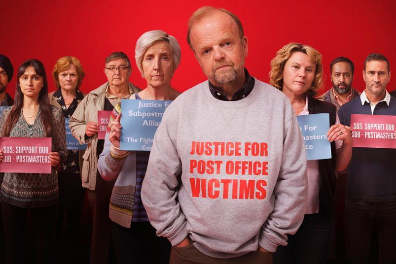 Toby Jones in ITV's drama Mr Bates vs The Post Office