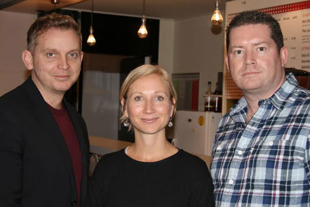 John Treacy (left): hires Angela Lake and Aiden Moran