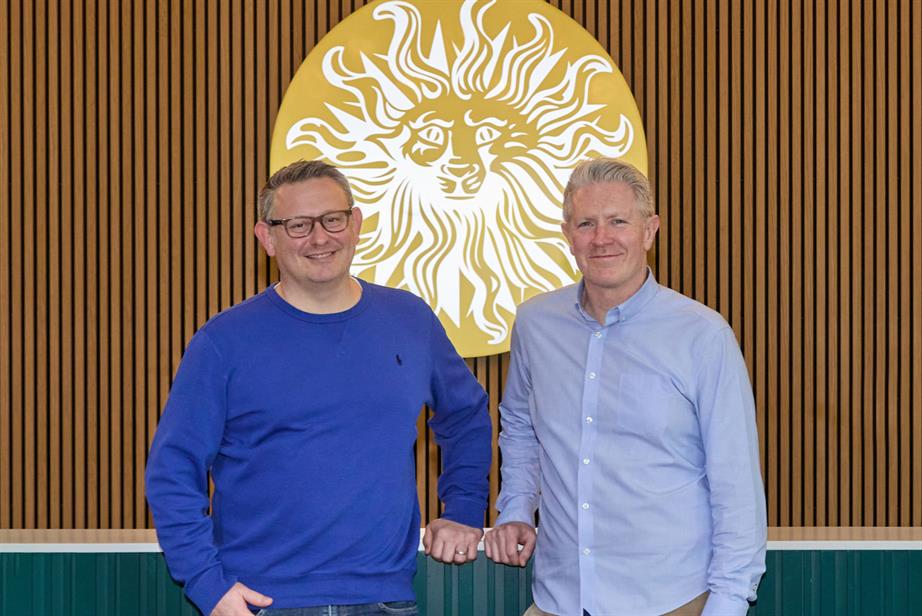 Publicis Pro chief executive Jon Lonsdale (left) and managing director Pete Hendrick
