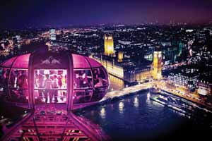 Clubbers will join Red Bull on the London Eye tonight