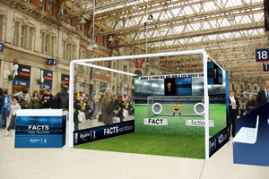Regaine's penalty shoot-out aims to sort the fact from the fiction