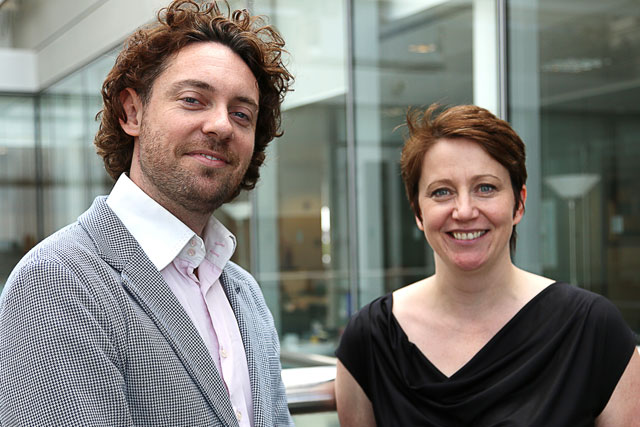 Rapp: joint executive planning directors Rob Reason and Shiona McDougall 