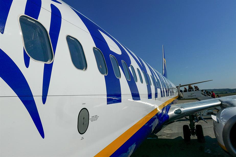 Greenwashing: Ryanair recently came under fire for using 10-year-old data to claim it was the UK’s lowest emission airline (photo: Getty Images)