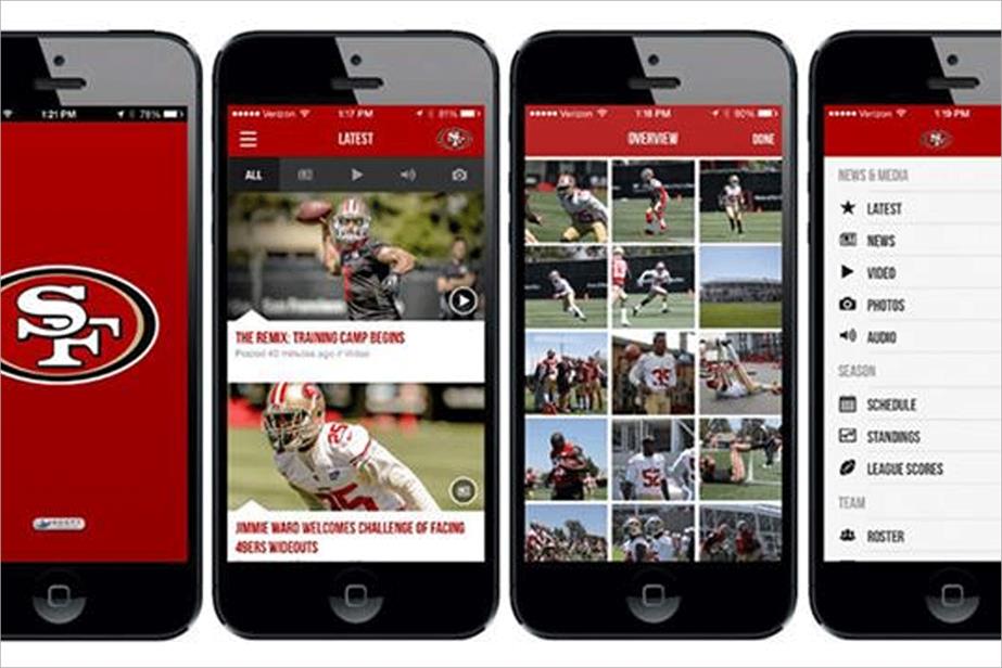 San Francisco 49ers stadium app: live events meet tech