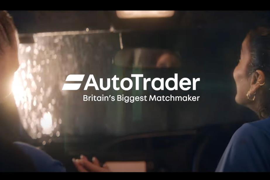 Auto Trader's 'Britain's biggest matchmaker' campaign ad still featuring two women sitting in a car