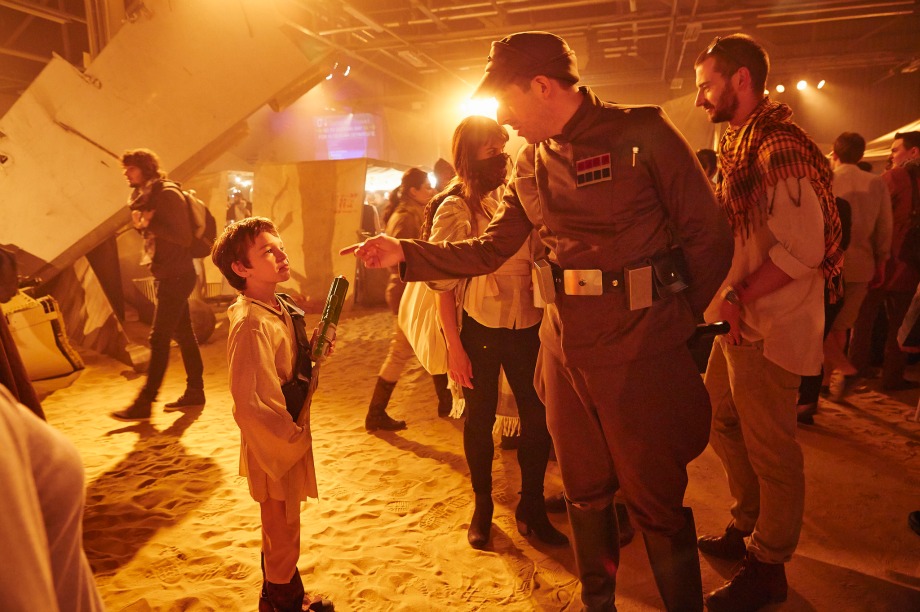 Star Wars: The Empire Strikes Back from Secret Cinema will run through until 27 September (image: Paul Cochrane)