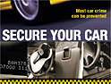 Car security: below-the-line push