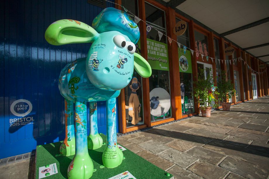 The Shaun the Sheep game is part of Green Capital of 2015 Bristol’s schools programme
