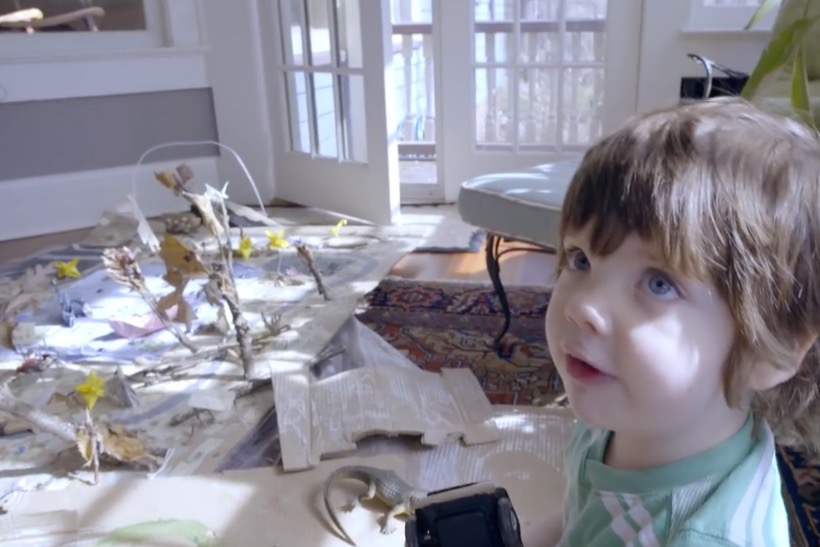 Smart ad: 'What the fuck?' says this little angel