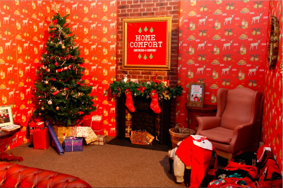 The pop-up's décor is modelled on Nanna’s 'best front lounge' 