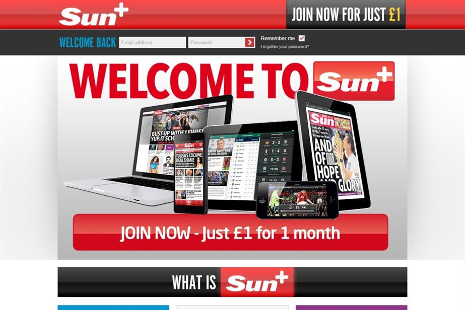 The Sun: plans to open up part of paywall on website