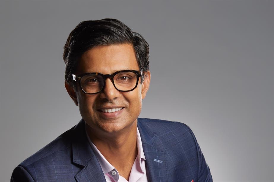 A colour photo of Suresh Balaji, Lloyds Banking Group's newly appointed CMO