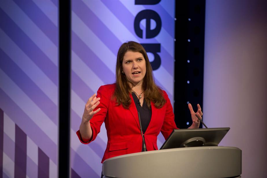 Swinson: spoke at the first day of Omniwomen UK