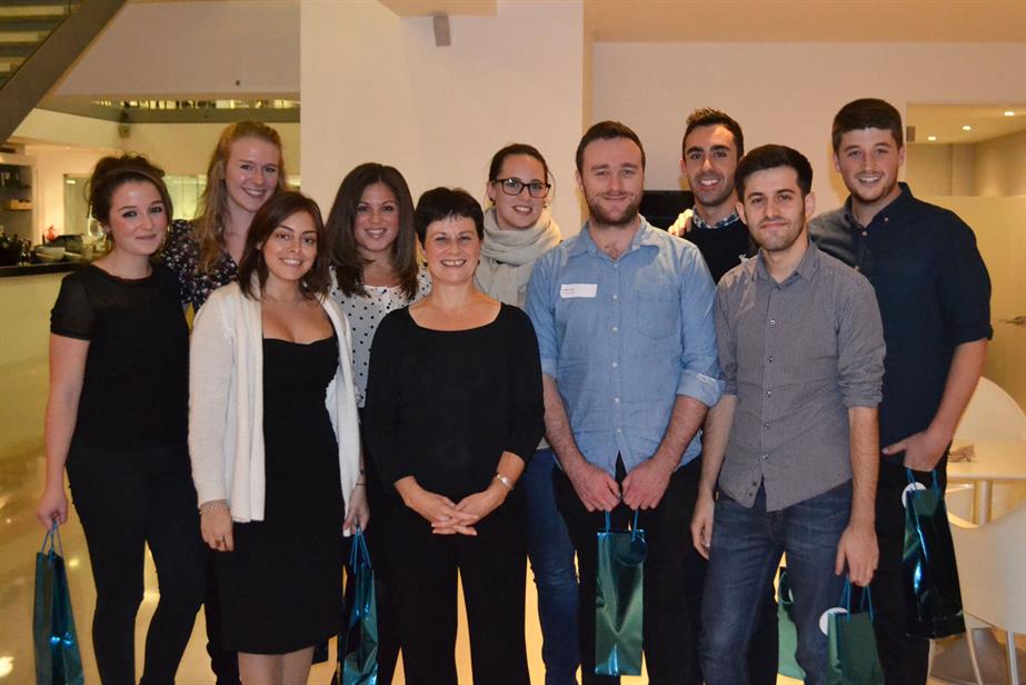 Team Eastwood: the winners of this year’s Nabs Fast Forward 
