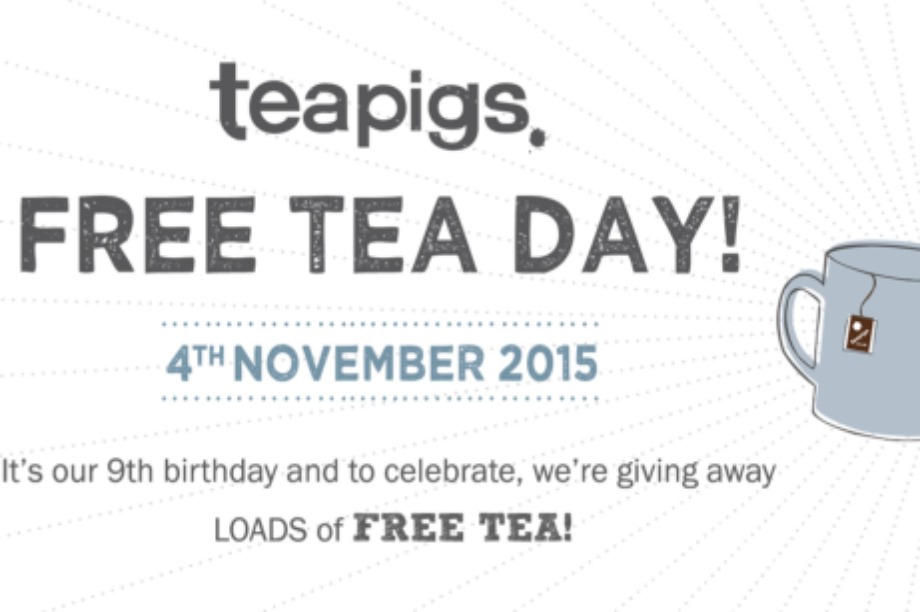 Teapigs will offer consumers free tea at public locations, and from a pop-up tea bar 
