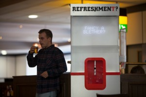 The cooler sets a variety of Scottish-themed challenges