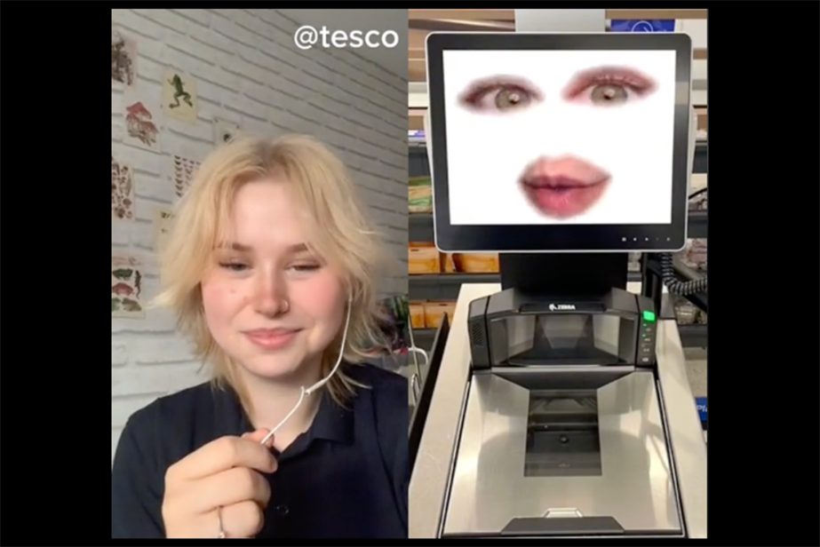 Tesco checkout asks Tik Tok user to audition 