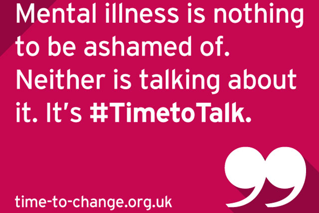 Time to Change: mental illness campaign