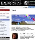 Times Online: travel site