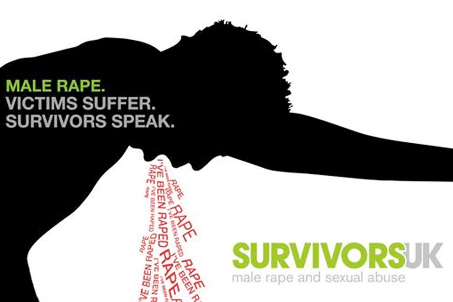 Survivors UK: launches campaign to encourage male rape survivors to talk