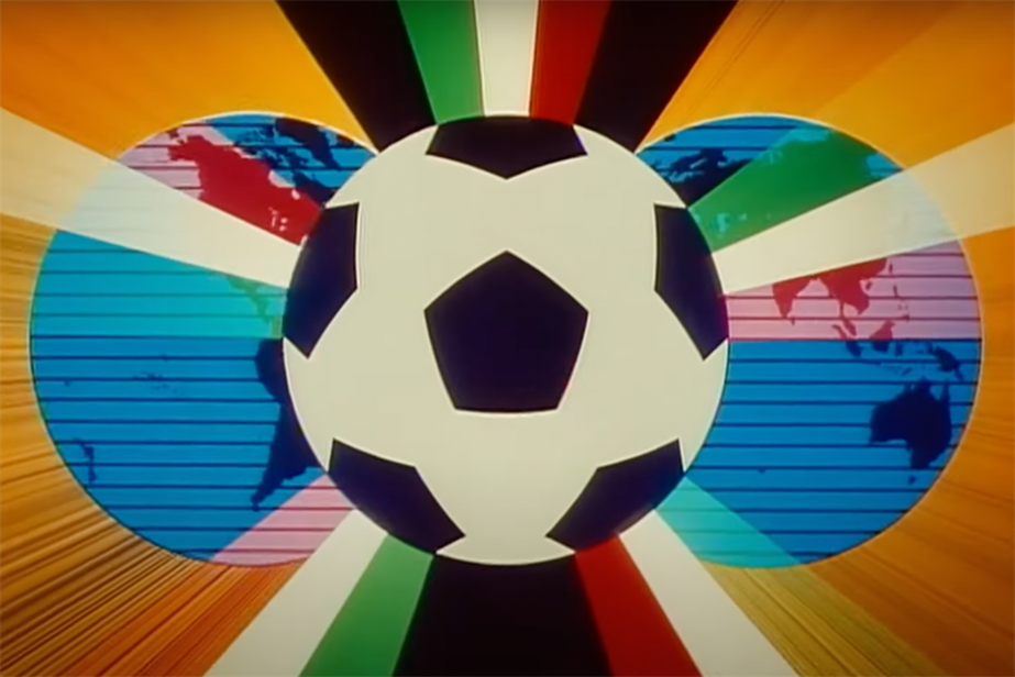 A screenshot from ITV's World Cup ad campaign