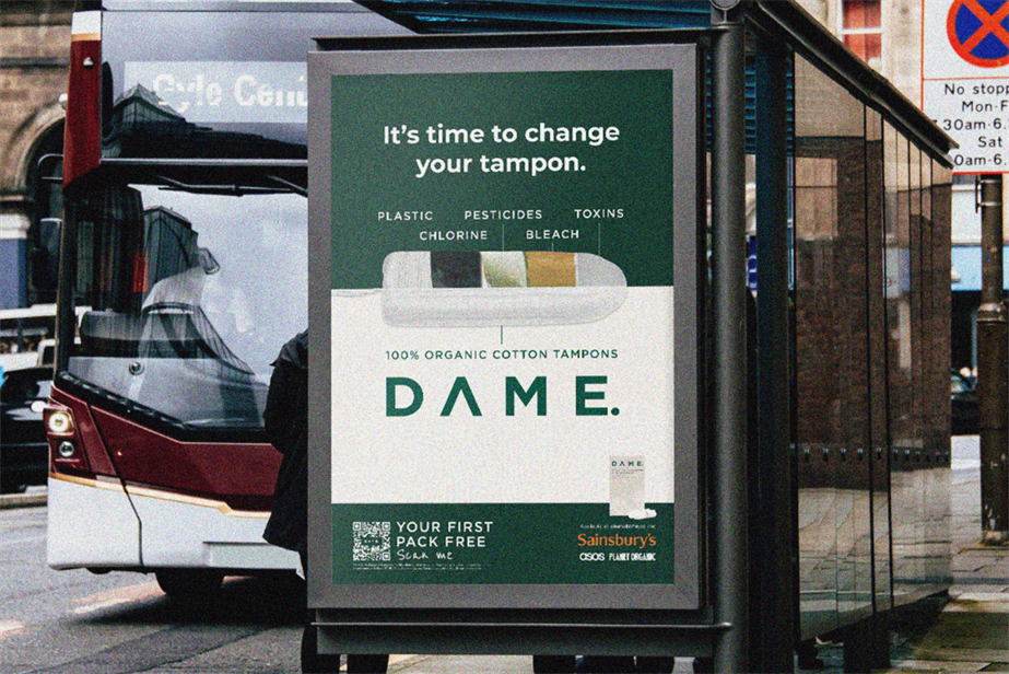 Dame OOO poster in London