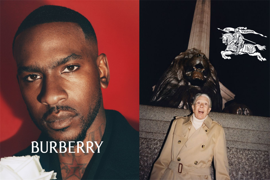 Skepta and Vanessa Redgraves appears in Burberry new campaign