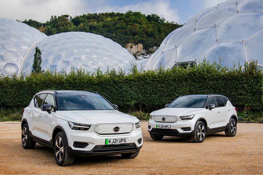 Volvo: Eden Project will be supplied with a fleet of electric vehicles