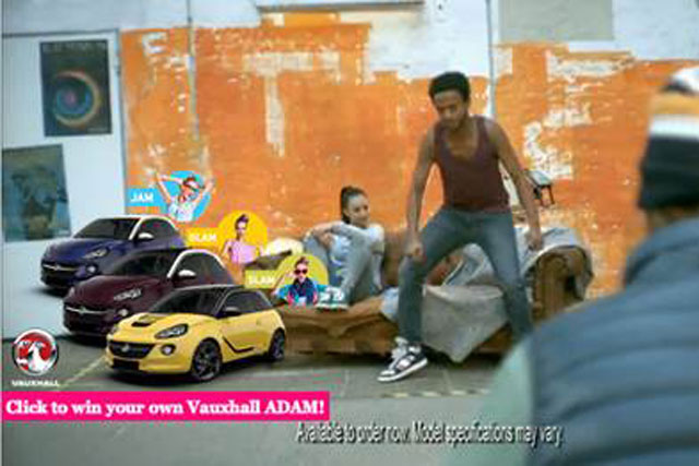 Vauxhall: "Adam" ad for women