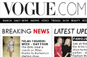 Vogue.com: links with LG Electronics
