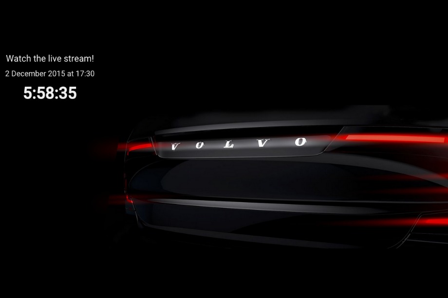 Volvo's new model will be unveiled via live stream later today (2 December)