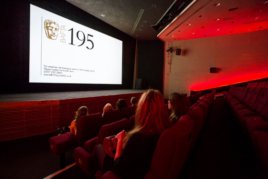 Guests in Bafta 195 Piccadilly's Princess Anne Theatre
