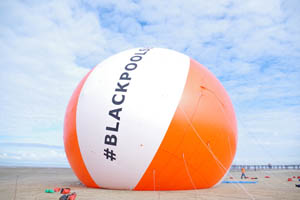 Blackpool's Back campaign features a record-breaking stunt
