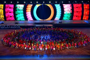 The opening ceremony attracted a global audience of one billion