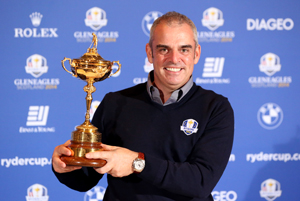 Europe’s Ryder Cup captain, Paul McGinley (Getty Images)