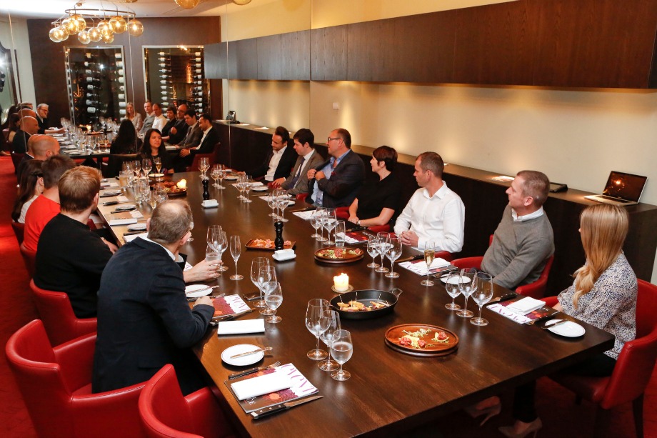 Agency guests at Event's MASH London lunch