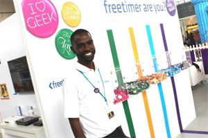 Milton Keynes shoppers took part in Freesat's Freetime quiz