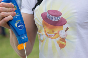 The campaign centres around an ice cream motif